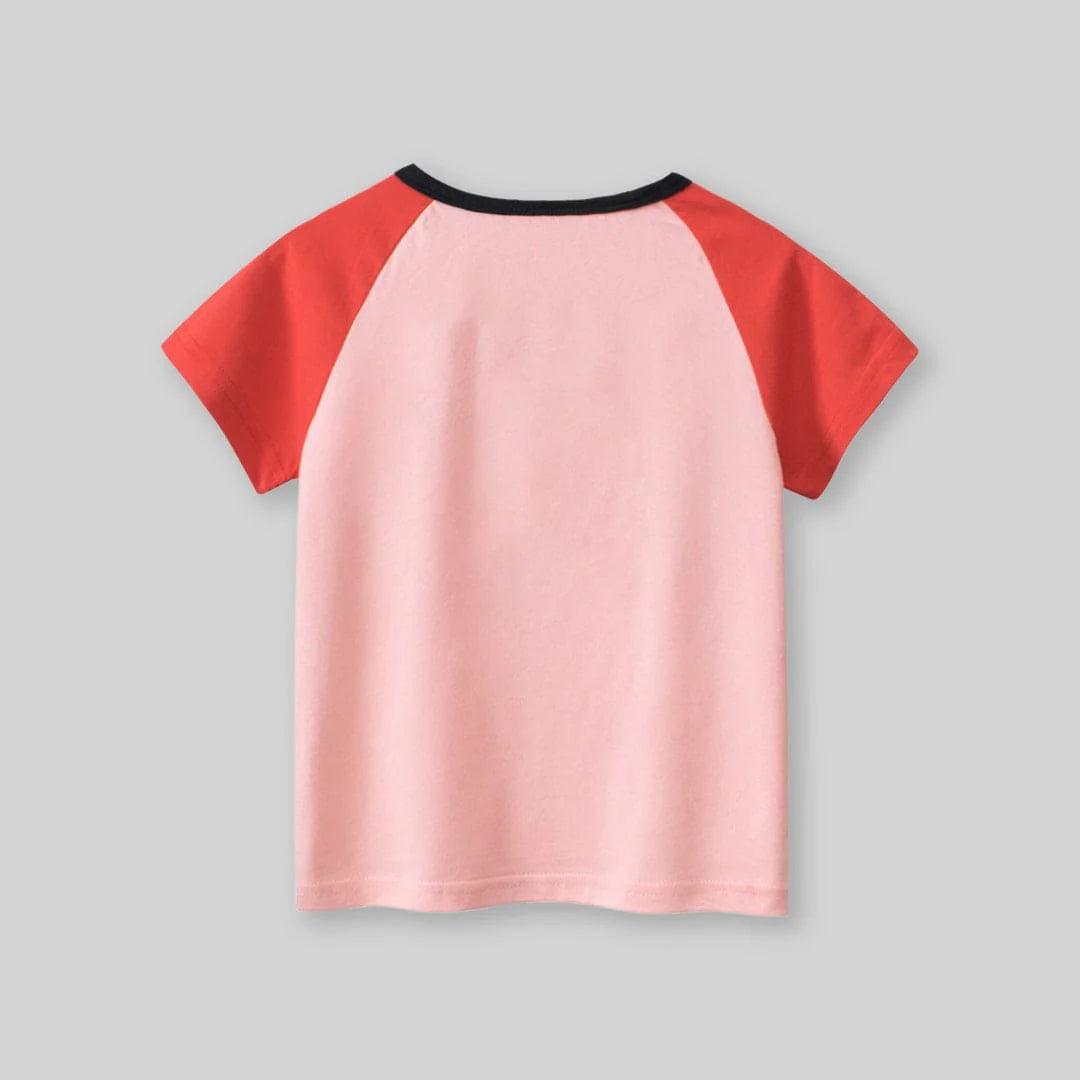 Rs 300/piece Cotton Pink T-shirt 6 Set(32, 34, 36,38,40) Per piece